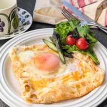 おうちでホテル朝食気分♪れんこんガレット