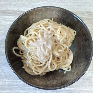 800161の作ってみた!投稿(包丁不要!たったこれだけで旨い♡『和風ツナクリームパスタ』)