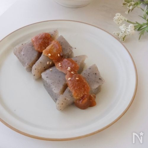 〈味噌田楽〉工程2つだけ！こんにゃくであと一品ほしいときに！