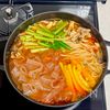野菜たっぷり麻辣湯風春雨煮込みの工程5