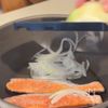 ワンパン15分!【鮭のクリームパスタ】の工程1