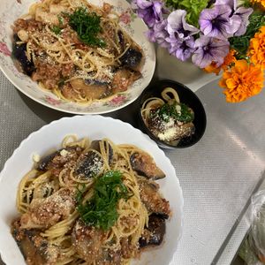 そら・ゆずの作ってみた!投稿(10分！ラクうま＼ なすのレンジミートグラタン／)