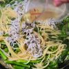 【菜の花としらすのワンパンパスタ】春の味覚を楽しむの工程5