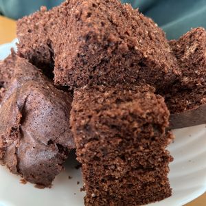 1090482の作ってみた!投稿(レンジで5分♪濃厚ふわふわチョコ蒸しパン)