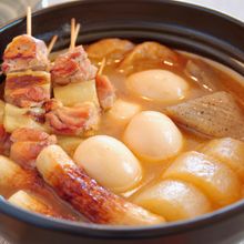 鶏の旨みたっぷりのねぎま入りおでん