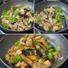 【豚肉と茄子の和風にんにく炒め】ご飯が止まらない♪の工程3