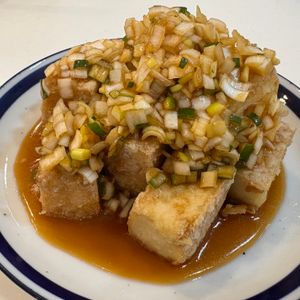 kimiの作ってみた!投稿(【カリッと美味しい♡厚揚げの油淋鶏風】そそる万能だれ！)
