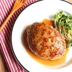 ふっくら簡単！こってりコク！甘辛照り焼きマヨソースハンバーグ