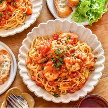 絶品!海老のトマトクリームパスタ