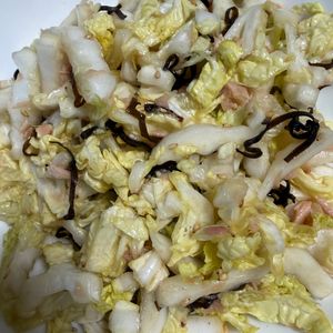 ゆっこの作ってみた!投稿(【12kgやせた管理栄養士考案】大量消費に！無限白菜ナムル)