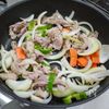 豚こま肉でトンテキ風炒め（ポイントはウスターソース）の工程3