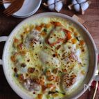 ＼ホワイトソース不要／鶏肉とかぼちゃの時短グラタン