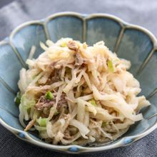 大根を切って和えるだけ！【大根のツナマヨサラダ】