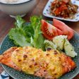 【鮭のカレーコーンマヨ焼き】こどもが喜ぶ◎魚レシピ