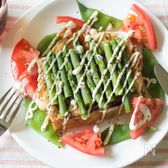 厚揚げのガレット風サラダ仕立て【低糖質】