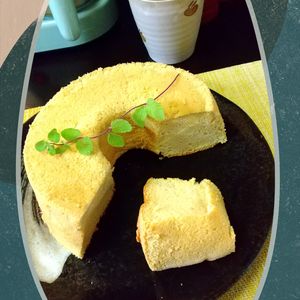 チョロリスの作ってみた!投稿(25年作り続けたノンオイルシフォンを米粉で作ります)