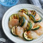 【塩麹でやさしく漬ける】帆立とズッキーニのマリネ