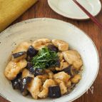 旨味凝縮♡鶏むね肉となすのみぞれあん