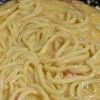 【本鶏だしで作る！超濃厚カルボナーラうどん】旨味たっぷり！の工程5