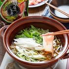風味豊かな「なべしゃぶ」のつゆは、いつでもバランスのよい食事を楽しむための万能つゆ