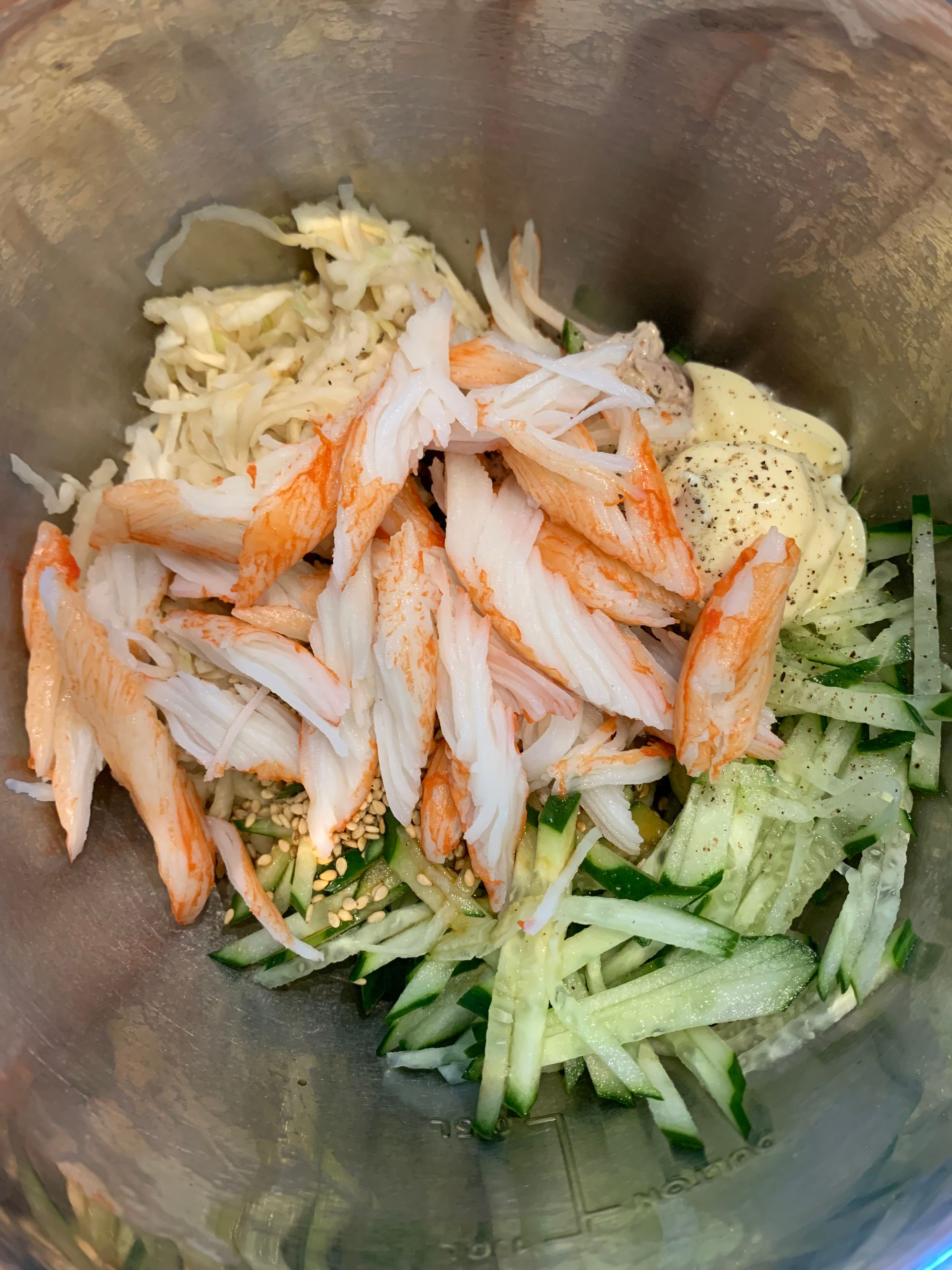 ポリポリ食感♡『切り干し大根と胡瓜のツナマヨサラダ』3分副菜