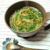 M＊Pの作ってみた!投稿(節約食材で作る！もやしと豆苗のみそスープ)