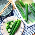オクラの白だしびたし【レンジで簡単・小さなお子さまにも】