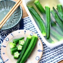 オクラの白だしびたし【レンジで簡単・小さなお子さまにも】