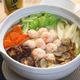アサリとふわふわエビ団子のうま塩ちゃんこ鍋
