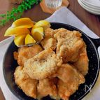 鶏むね肉の塩にんにくから揚げ