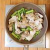 ワンパン10分!【豚肉とアスパラのハニーマスタード炒め】の工程4