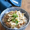 【えのきとホタテの照りマヨ丼】ごはんがすすむ～！