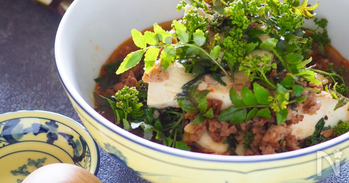 花山椒でさわやかシビれる 簡単麻婆豆腐 By 道添明子 あーぴん レシピサイト Nadia ナディア プロの料理家のおいしいレシピ