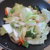 本鶏だしの【旨みたっぷり野菜ラーメン】具沢山でコク旨!の工程2