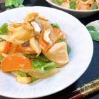 【発酵で柔らか♡】鶏胸肉とカラフル野菜の味噌ヨーグルト炒め