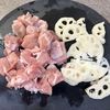 レンジ8分で絶品♡【鶏とれんこんのタンドリーマヨ】リピ確定！の下準備