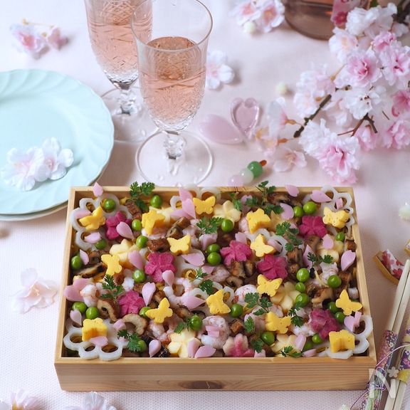 お花見ちらし寿司【ちらし寿司弁当・お花見弁当・ちらし寿司】