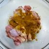 カレー風味の鶏の塩から揚げの工程1