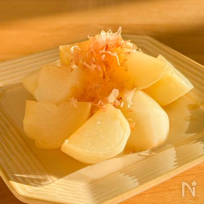 味付けひとつ！ほっこりやさしいかぶの出汁煮