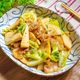 コクうま！たけのこと豚バラキャベツの味噌バター炒め