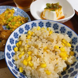 mimimiの作ってみた!投稿(バター醤油香る♡とうもろこしの炊き込みご飯【#炊飯器】)