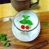 チョロリスの作ってみた!投稿(梅ジェラート　梅ジャム添え)