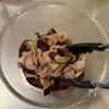 レンジで一発！なすと豚肉の薬味ぽん酢の工程2