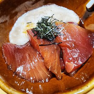 ナムディの作ってみた!投稿(モチっと食感が美味しい「マグロの漬け山かけ)