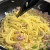 【ネギ塩餡掛け焼きそば】簡単節約ガッツリの工程3