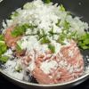 ピーマンの肉詰めより簡単♪甘辛しょうが鶏バーグの工程1