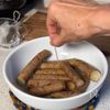 ごぼうの肉巻き甘酢風の工程1