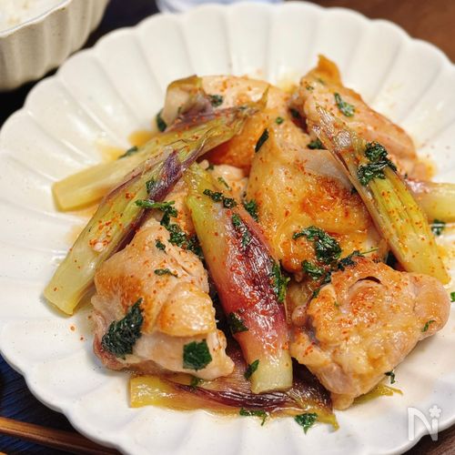 【鶏肉とミョウガの白だし照り焼き】春夏に◎ 爽やかおかず♪