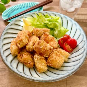 のりのり🐾🎀🤍の作ってみた!投稿(【揚げない♪我が家の鶏唐揚げ】隠し味はカレー粉！漬け置き不要)