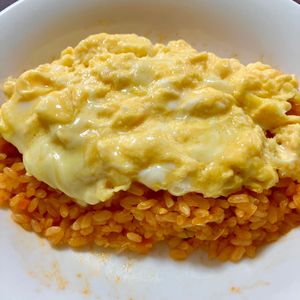 あいるんの作ってみた!投稿(楽ちん昼ごはん ＊ 卵１個でひとり分オムライス)